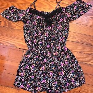Xhilaration Floral Romper